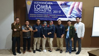 Website Disbun Masuk Tiga Besar Nasional