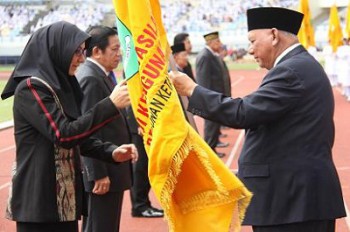 Pemprov Kaltim Siapkan 54 Panji Keberhasilan Pembangunan